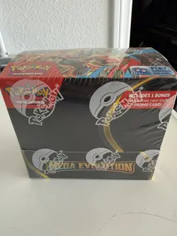 Pokemon TCG Mega Evolution ENHANCED BOOSTER BOX Factory Sealed 36 Packs - Image 1
