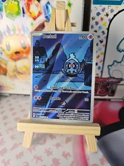 Pokemon TCG Shrouded Fable Duskull Illustration Rare Holo Card 068/064 - Image 1