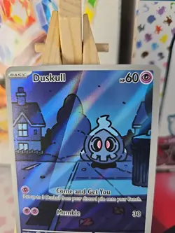 Pokemon TCG Shrouded Fable Duskull Illustration Rare Holo Card 068/064 - Image 4