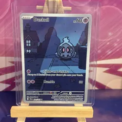 Pokemon TCG Shrouded Fable Duskull Illustration Rare Holo Card 068/064 - Image 1