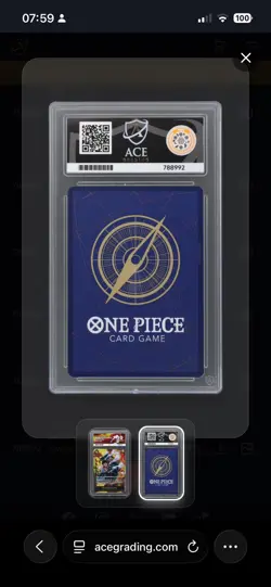 ONE Piece Card ACE10 OP10-118 Monkey.D.Luffy SEC Parallel Royal Bloodline JP - Image 2