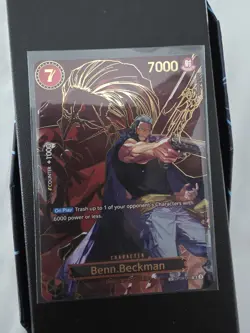 One Piece TCG OP09-009 Benn Beckman SP English Card Game - Image 1