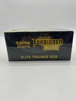2018 Pokemon Sun & Moon Forbidden Light Elite Trainer Box ETB With Small Tear - Image 2