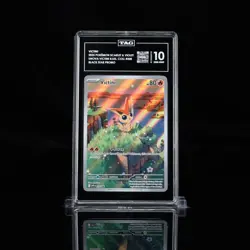 TAG 10 Victini 208 SVP Black Star Promo Full Art Pokemon Scarlet Violet Gem Mint - Image 3