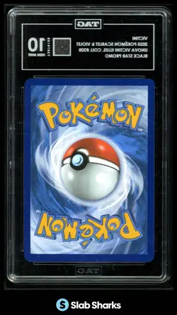 2025 POKEMON BLACK STAR PROMO SVP EN #208 VICTINI ILLUSTRATION COLLECTION TAG 10 - Image 2
