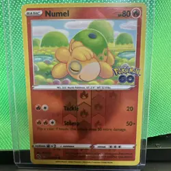 Numel Peelable Ditto Reverse Holo Pokemon Go TCG Card 013/078 Unpeeled NM - Image 1