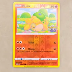 Numel Peelable Ditto Reverse Holo Pokemon Go TCG Card 013/078 Unpeeled Near Mint - Image 1