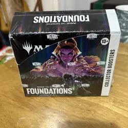Magic the Gathering Foundations Collector Booster Box English, Sealed - Image 1