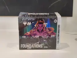 Magic The Gathering Foundations Collector Booster Box English Sealed - Image 1