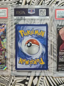 2023 Pokemon Mew EX 205/165 Sv: Scarlet & Violet 151 Holo PSA 8 NM-MINT (491) - Image 2
