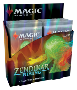 Zendikar Rising Collector Booster Pack Display (12 Packs) MTG Brand New Sealed 630509917877 - Image 1