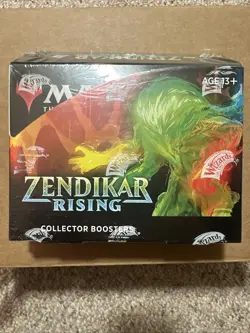 1x Magic Zendikar Rising Collector Booster Box Sealed - Image 1