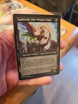 MTG Sephiroth Fabled Soldier 0115 Final Fantasy Mythic Non Foil - Image 2