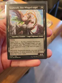 MTG Sephiroth Fabled Soldier 0115 Final Fantasy Mythic Non Foil - Image 3