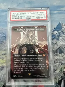 Sephiroth, Fabled SOLDIER (Borderless) (Surge Foil) Final Fantasy Foil - Image 1
