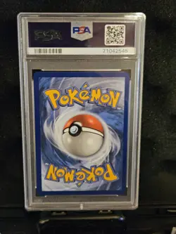 Pikachu on the ball 001 2020 Pokemon Futsal PSA 9 - Image 2