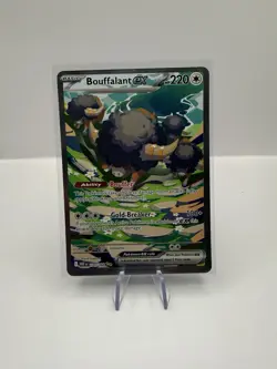 Pokemon TCG S&V White Flare BOUFFALANT EX SIR Special Illustration Card 170/086 - Image 1