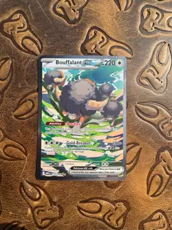 POKEMON TCG S&V White Flare BOUFFALANT EX SIR Special Illustration Card 170/086 - Image 1