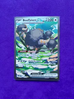 POKEMON TCG S&V White Flare BOUFFALANT EX SIR Special Illustration Card 170/086 - Image 1
