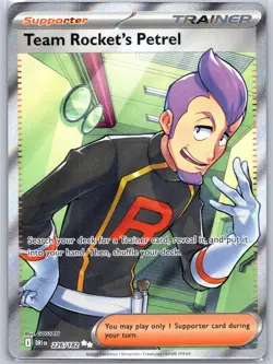 Team Rocket's Petrel 226/182 Near Mint SV10: Destined Rivals Pokemon Shipnow - Image 1
