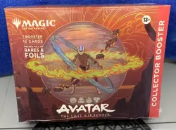 Magic The Gathering Avatar The Last Airbender Factory Sealed Collector Booster - Image 2