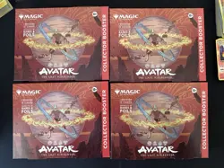 Avatar: The Last Airbender Collector Booster (Magic: The Gathering) 4 Box Lot! - Image 1