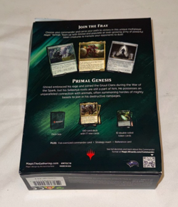 Magic The Gathering MTG Commander 2019 Preconstructed Theme Deck Primal Genesis - Image 2