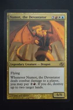 Magic The Gathering MTG NUMOT, THE DEVASTATOR Planar Chaos LP Lightly Played - Image 1