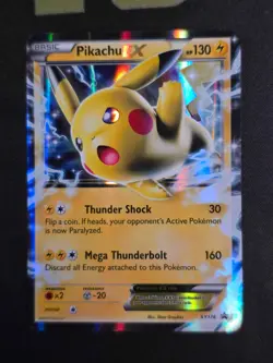 Pikachu EX XY174 - Holo Ultra Rare - Pokemon TCG Black Star Promo 2016 - Image 1