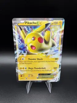 Pikachu EX XY174 Pokemon XY Black Star Promo Ultra Rare Holo 2016 - Image 1