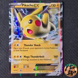 Pikachu EX XY174 - Holo Ultra Rare - Pokemon TCG Black Star Promo 2016 - Image 1