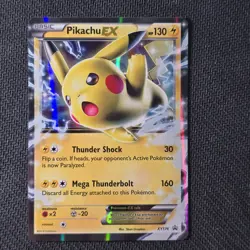 Pikachu EX XY174 - Holo Ultra Rare - Pokemon TCG Black Star Promo 2016 - Image 2