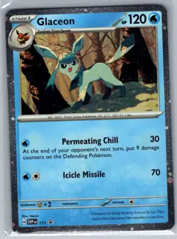 Glaceon - (Cosmos Holo) 171 SV: Scarlet & Violet Promo Cards - Pokemon Card - NM - Image 1