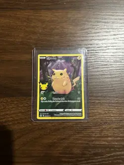 Pokemon Pikachu TCG Celebrations Card 5/25 Holographic NM Raw - Image 1