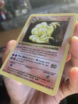 Ninetales 1st Edition 12/102 - Pokemon 1st Edition Base Set (Shadowless) Holo - Image 4