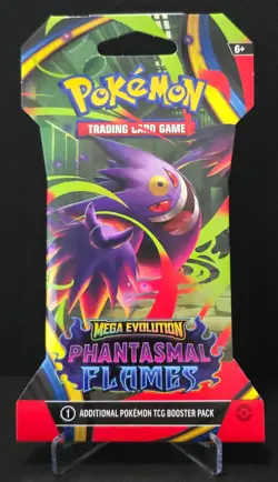 Phantasmal Flames - Sleeved Blister Gengar - Factory Sealed - Pokemon TCG - Image 1