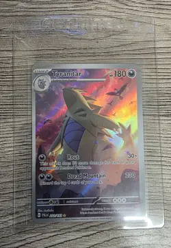 Pokemon - Paldea Evolved - Tyranitar 222/193 - NM - Image 1