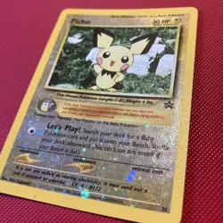 Pichu Reverse Holo - Black Star Promo 35 - WOTC Pokemon Card - Image 3