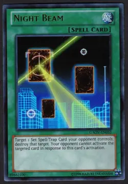 Yugioh Night Beam GAOV-EN055 Ultra Rare Unlim - NM - Image 1