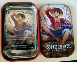 One Piece TCG - Mini Tin Pack Vol. 2 - Luffy - Sealed Promo Card (English) - Image 1