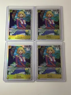 Stussy OP13-110 Carrying On His Will 4 Foil Card Play Set Lot One Piece - Image 1