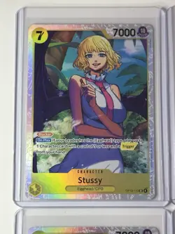 Stussy OP13-110 Carrying On His Will 4 Foil Card Play Set Lot One Piece - Image 2