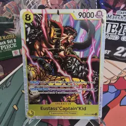 Eustass " Captain " Kidd Op10-112 SR Foil One Piece Tcg ENG Playset Of 4 - Image 2
