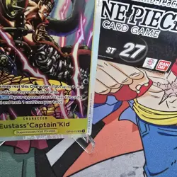 Eustass " Captain " Kidd Op10-112 SR Foil One Piece Tcg ENG Playset Of 4 - Image 4