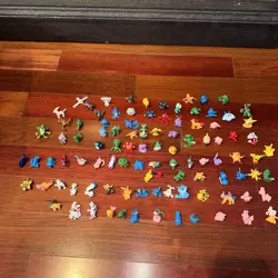 HUGE Lot of 108 Vintage Pokemon 1" Micro Mini Figures - Mixed Gen Bulk Toy - Image 1