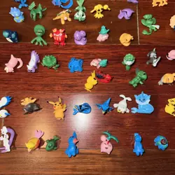 HUGE Lot of 108 Vintage Pokemon 1" Micro Mini Figures - Mixed Gen Bulk Toy - Image 3
