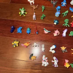 HUGE Lot of 108 Vintage Pokemon 1" Micro Mini Figures - Mixed Gen Bulk Toy - Image 4