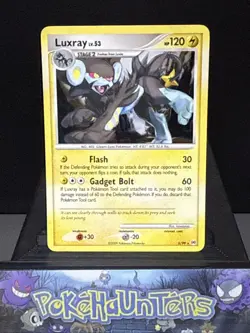 Pokemon Card Luxray 5/99 Platinum Arceus Holo Rare Light Play - Image 1