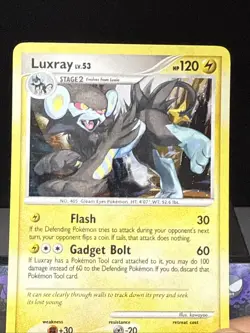 Pokemon Card Luxray 5/99 Platinum Arceus Holo Rare Light Play - Image 2