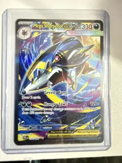 Mega Sharpedo ex 127/094 Pokemon Phantasmal Flames Special Illustration Rare NM - Image 1